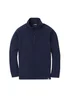 Cotton Traders Navy Recycled Microfleece Half Zip Top - 3XL Image 1