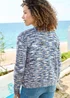 Cotton Traders Night Sky Button Through Cardigan - Size 20 Clothing Image 2