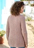 Cotton Traders Oyster Fleck Edge To Edge Cardigan - Size 24 Image 2