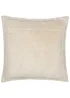 Furn Forest Festivities Velvet Natural Cushion - 50cm x 50cm Image 3