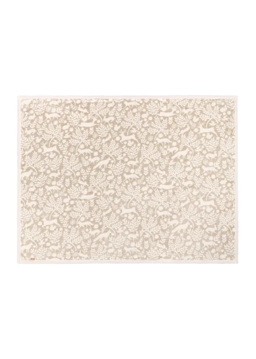 Furn Brown Skandi Woodland Sherpa Fleece Sable Throw - 140cm x 180cm Image 4