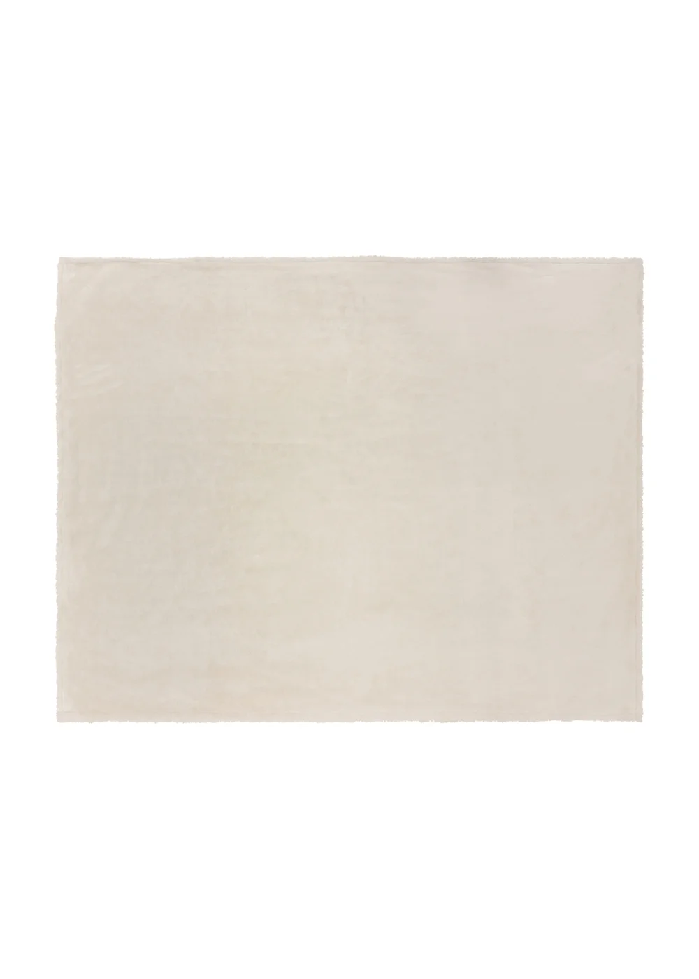 Furn Forest Festivities Faux Fur Natural Throw - 130 x 180cm Image 4