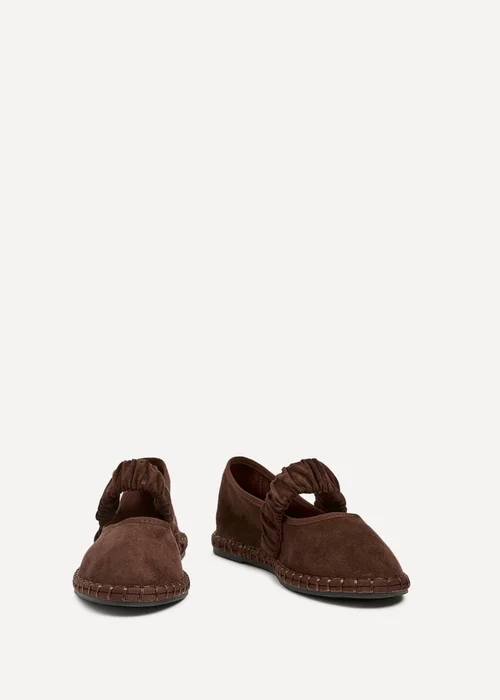 Linzi Lorella Brown Faux Suede Mary Jane - Size 4 Image 3