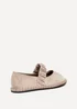 Linzi Lorella Beige Faux Suede Mary Jane - Size 8 Image 5