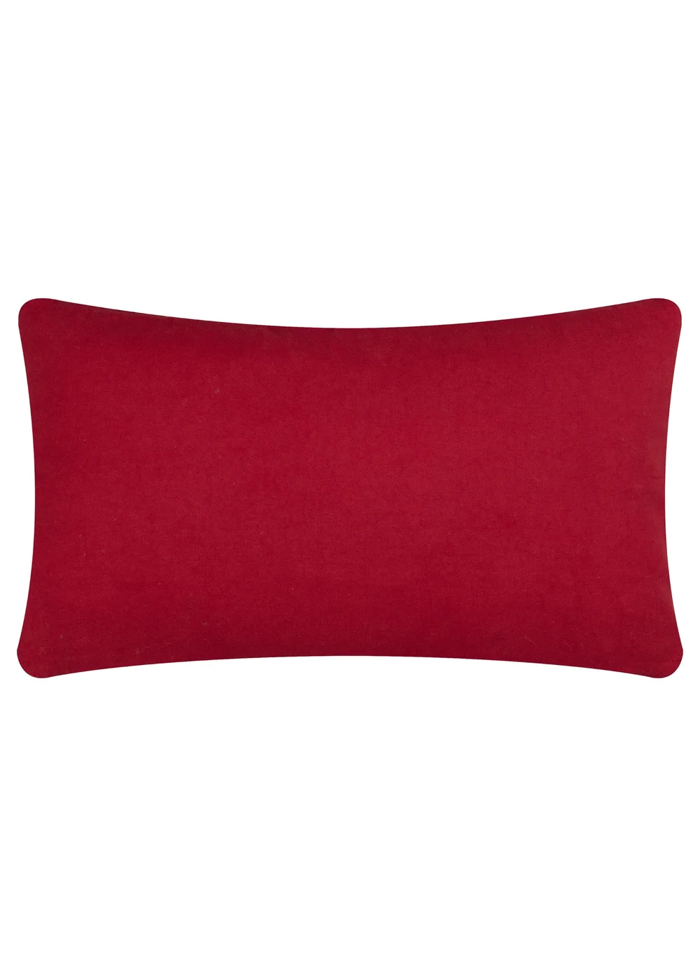 Furn Candy Fa La La Tufted Red/White Cushion - 30 x 50cm Image 3