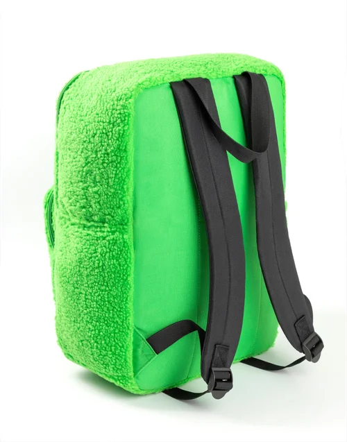 Vanilla Underground Minecraft Kids Green Logo Backpack - One Size Image 2