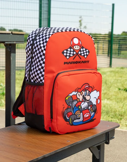 Vanilla Underground Nintendo Kids Red Mario Backpack - One Size Image 3