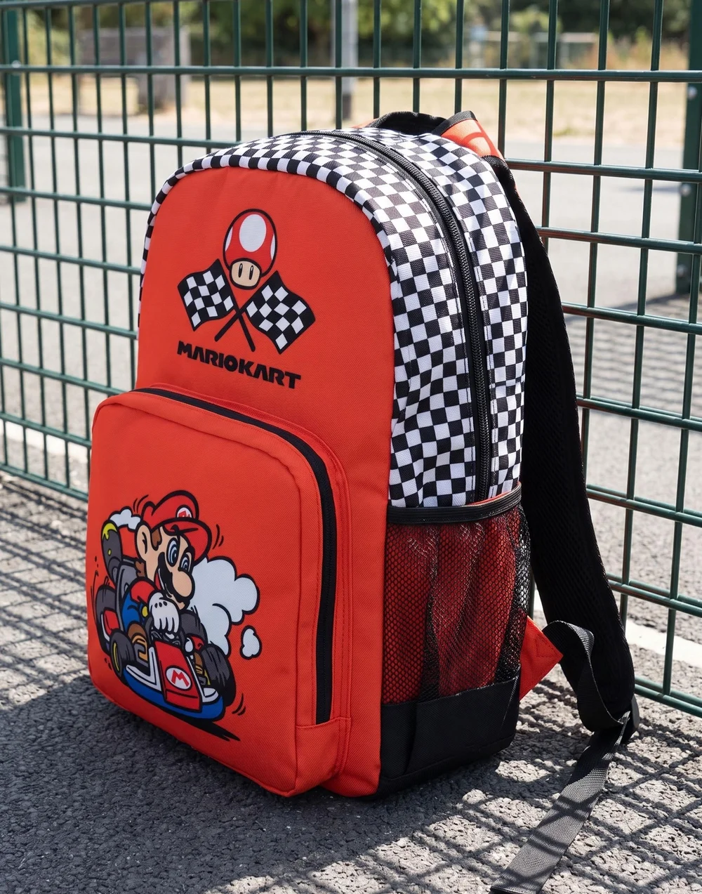 Vanilla Underground Nintendo Kids Red Mario Backpack - One Size Image 2