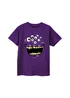 Ada & Ted Monster Face Boys Purple Graphic T-Shirt (Age 3-13 Years) - 3-4 Yrs Image 1