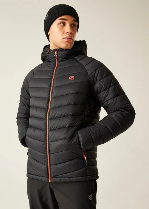 Dare2B Black Torrek Baffled Lightweight Jacket - XS Image 1