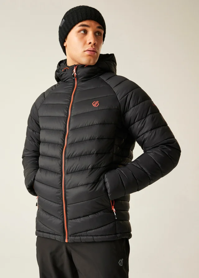 Dare2B Black Torrek Baffled Lightweight Jacket