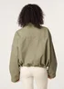 Blue Vanilla Khaki Bomber Jacket - L Image 5
