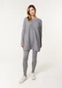 Blue Vanilla Grey Knitted Oversized Set - One Size Image 2