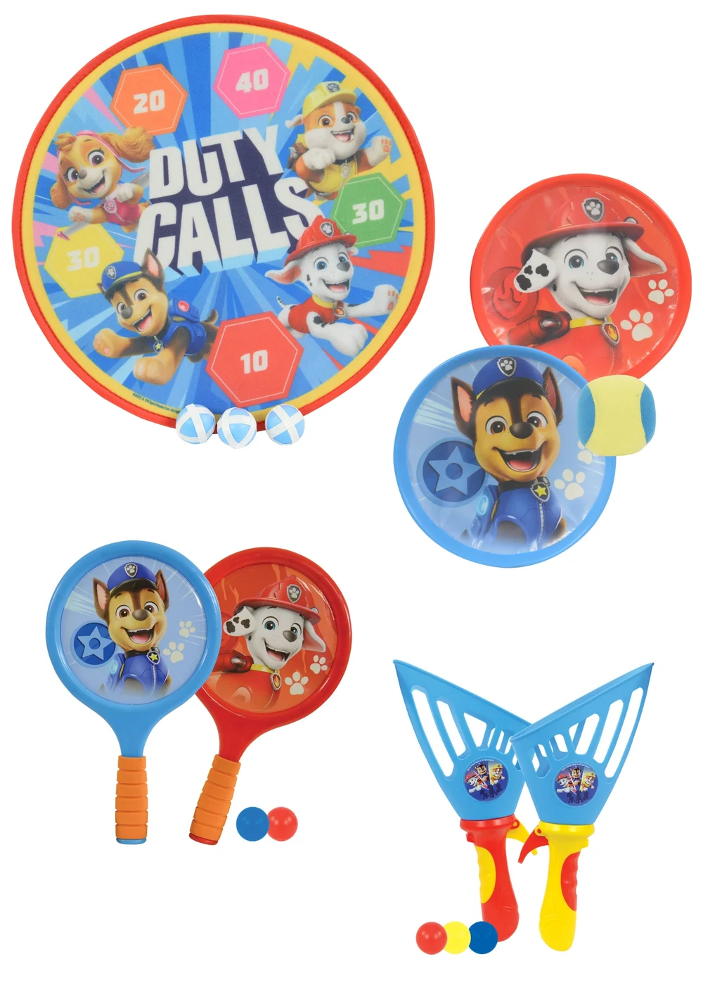 Paw Patrol 4in1 Bumper Box of Garden Games - One Size Image 1