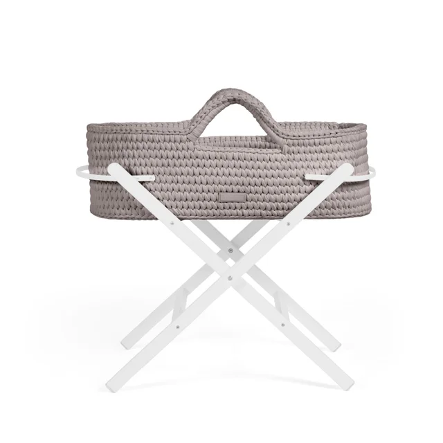 Ickle Bubba Brown Nova Moses Basket & Stand