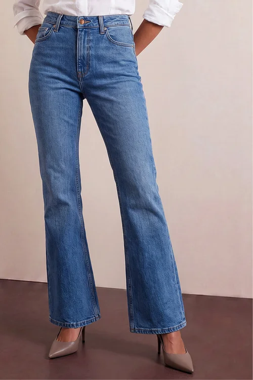 Roman Denim Petite Bootcut Stretch Jeans - 8 Image 1