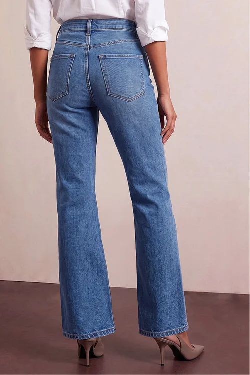 Roman Denim Petite Bootcut Stretch Jeans - 8 Image 3