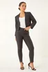 Roman Black Petite Stretch Bolero Jacket - 14 Image 4