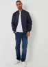 Threadbare Navy Bomber Jacket - XL Image 3