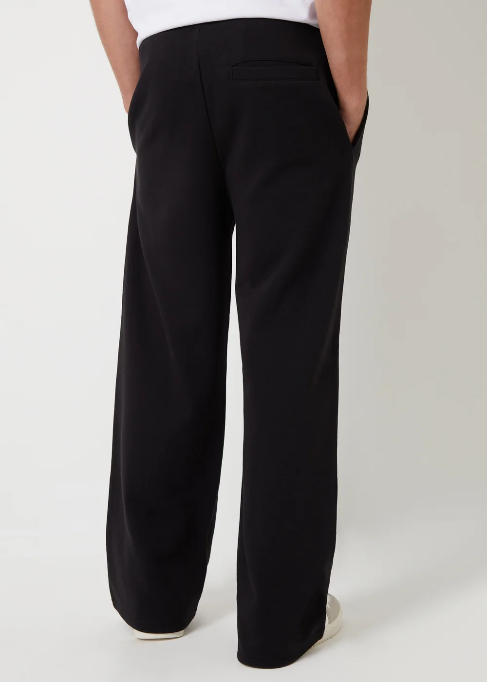 Threadbare Black Wide Leg Joggers - XL Image 2