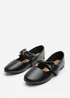 Where's That From Gabriella Bow Strap Ballet Flats in Black - Size 3 Image 4