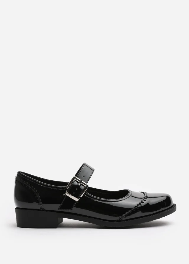 Where's That From Marissa Black Patent Mary Jane Pumps