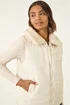 Roman Cream Reversible Fur Zip Gilet - 12 Image 4