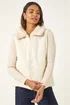 Roman Cream Reversible Fur Zip Gilet - 12 Image 2