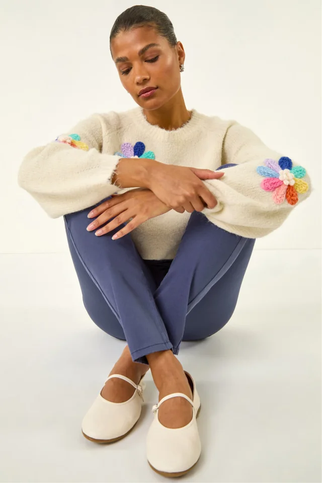 Roman Steel Blue 31'' Denim Stretch Jegging