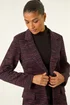 Roman Pink Boucle Jersey Blazer - 18 Image 4