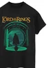 Spiral Galaxy Lord Of The Rings Frodo Circle Black Graphic T-Shirt - XXL Image 2