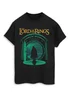 Spiral Galaxy Lord Of The Rings Frodo Circle Black Graphic T-Shirt - XXL Image 1