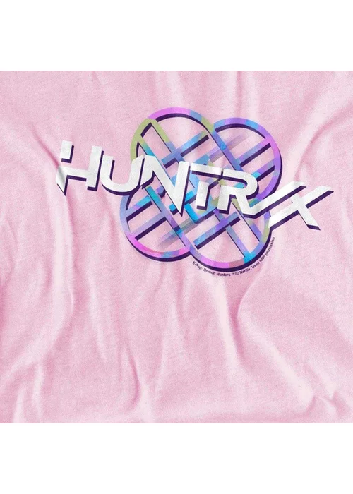 K-Pop Demon Hunters Kids Pink Pastel Logo T-Shirt (3-13yrs) - 7-8 Yrs Image 3