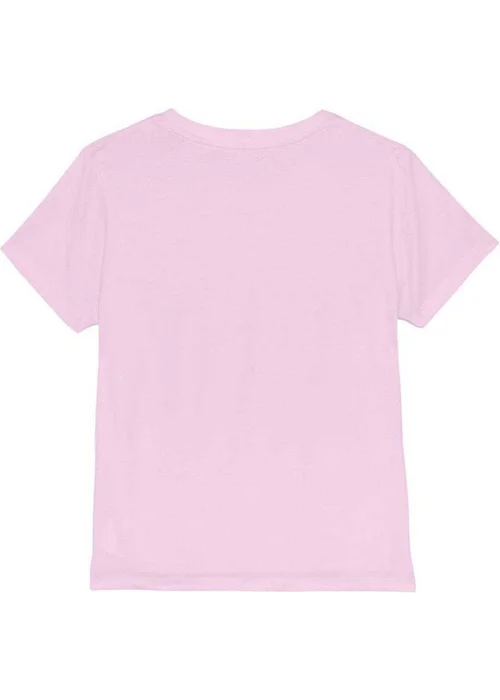 K-Pop Demon Hunters Kids Pink Pastel Logo T-Shirt (3-13yrs) - 7-8 Yrs Image 2
