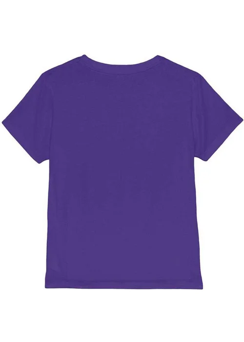 K-Pop Demon Hunters Kids Purple Pastel Logo T-Shirt (3-13yrs) - 9 Yrs Image 2