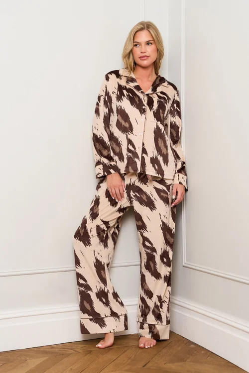 JimJam Multi Animal Print Pyjama - Medium Image 1