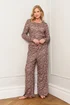 JimJam Multi Leopard Print With Wide Leg Set - Medium Image 1