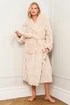 JimJam Neutral Ribbed Dressing Gown - Large/Extra Large Image 2