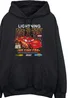 Spiral Galaxy Disney Cars Lightning McQueen No Time Black Graphic Hoodie - XXL Image 2