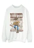 Spiral Galaxy Disney Toy Story Woody Wanted White Graphic Sweatshirt - 3XL Image 1