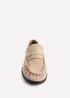 Linzi Belmont Beige Suede Leather Ruched Loafer - Size 3 Image 4