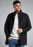 Tokyo Laundry Black Padded Faux Wool Coat - L Image 1