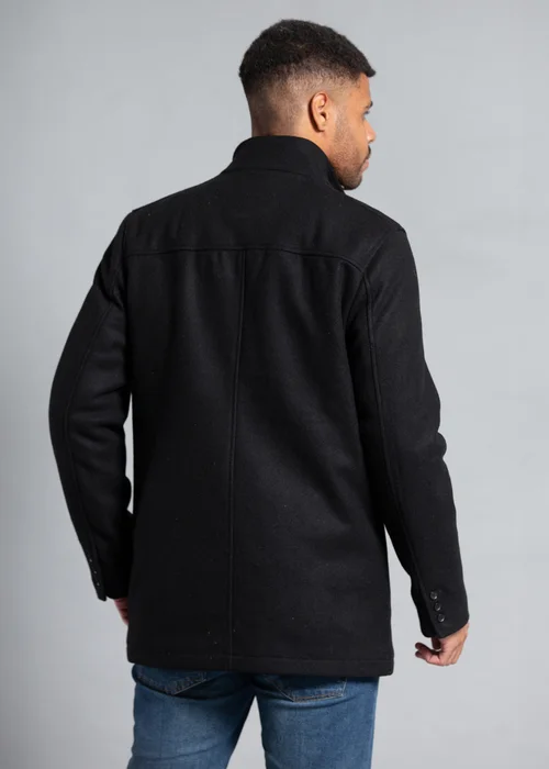 Tokyo Laundry Black Padded Faux Wool Coat - L Image 2