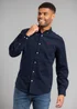 Tokyo Laundry Navy Cotton Oxford Long Sleeve Shirt - Extra Large Image 3
