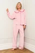 JimJam Pink Large Collar Pyjama - Small Image 1
