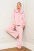 JimJam Pink Large Collar Pyjama - Small Image 3