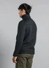 Kensington Eastside Charcoal Zip-Through Bonded Fleece Jumper - Medium Image 2