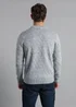 Kensington Eastside Grey Cable Knit Crew Neck Jumper - Extra Large Image 2