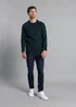 Kensington Eastside Emerald Crew Neck Knitted Jumper with Wool - XXL Image 3