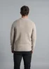 Kensington Eastside Natural Cable Knit Crew Neck Jumper with Wool - XXL Image 2